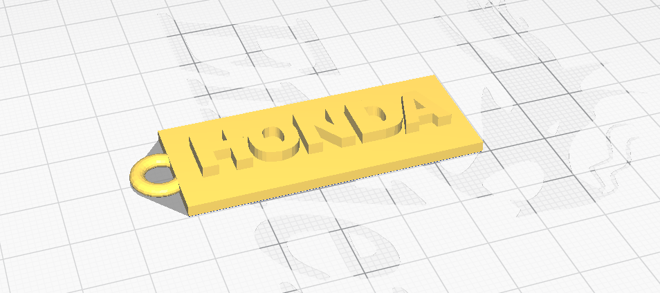 Free STL file Honda Keychain 🗝️・3D printable model to download・Cults