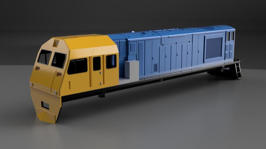🚂 Tasrail MKA Class Locomotive・Free STL File for ・Cults
