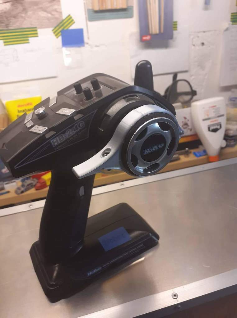 🔫 One handed Steering for RC Pistol・Free 3D File for ・Cults