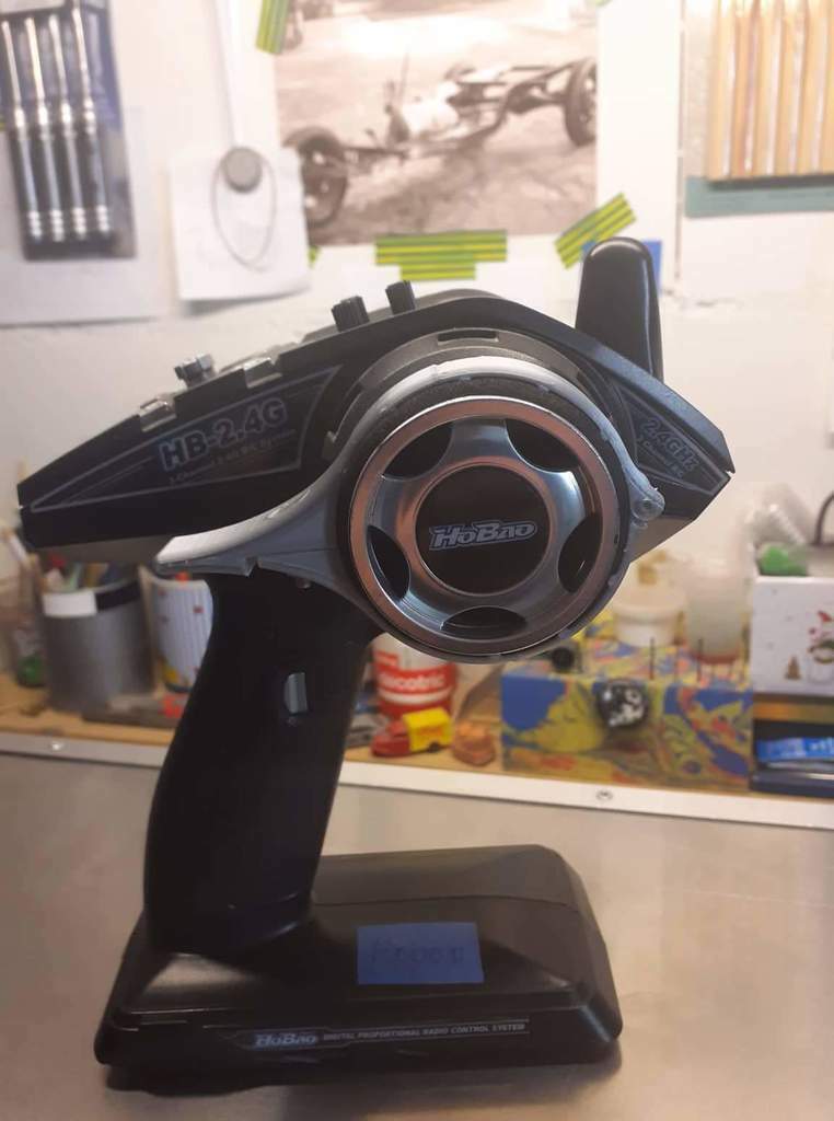 🔫 One handed Steering for RC Pistol・Free 3D File for ・Cults