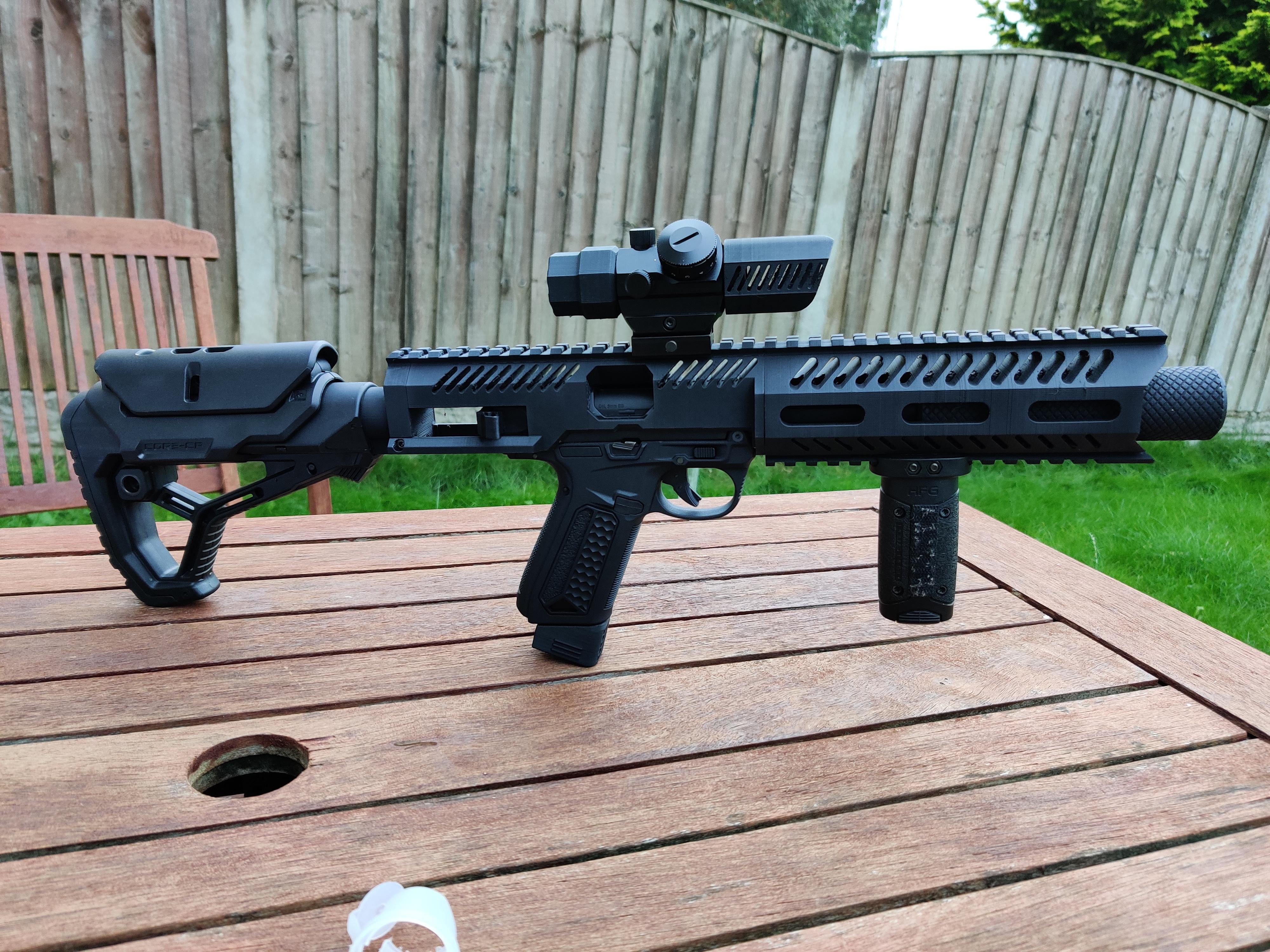 🔫 AAP-01 Carbine Kit (including silencer)・ STL File for ・Cults