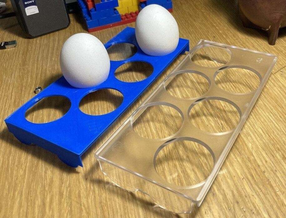 Free STL file Refrigerator Egg Holder 🥚 ・3D printable model to download ...