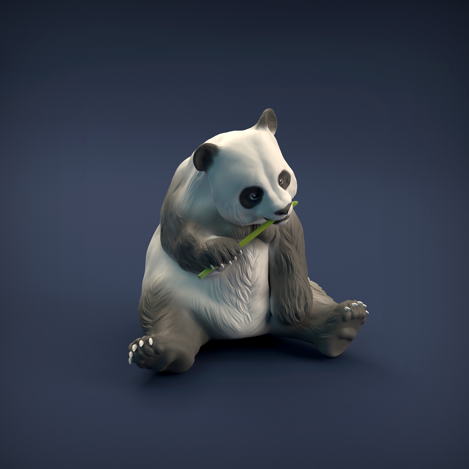 🐼 大熊猫・文件用于3D ・Cults