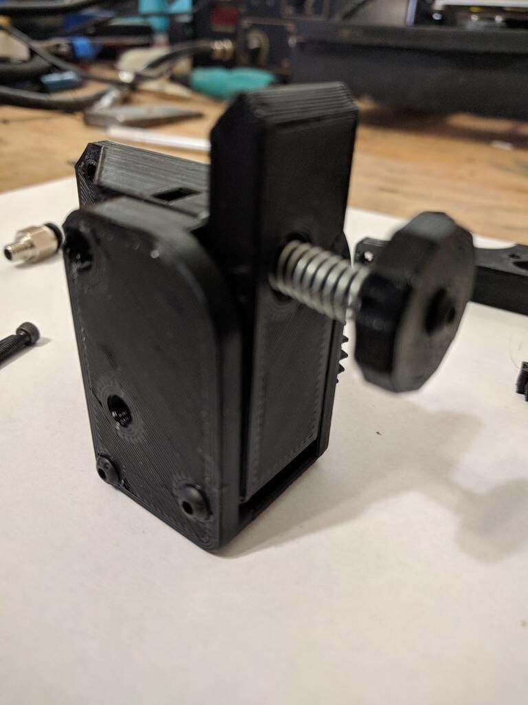 Free STL file Geared Bowden Extruder using Bondtech gears 🔧 (STEP)・3D ...