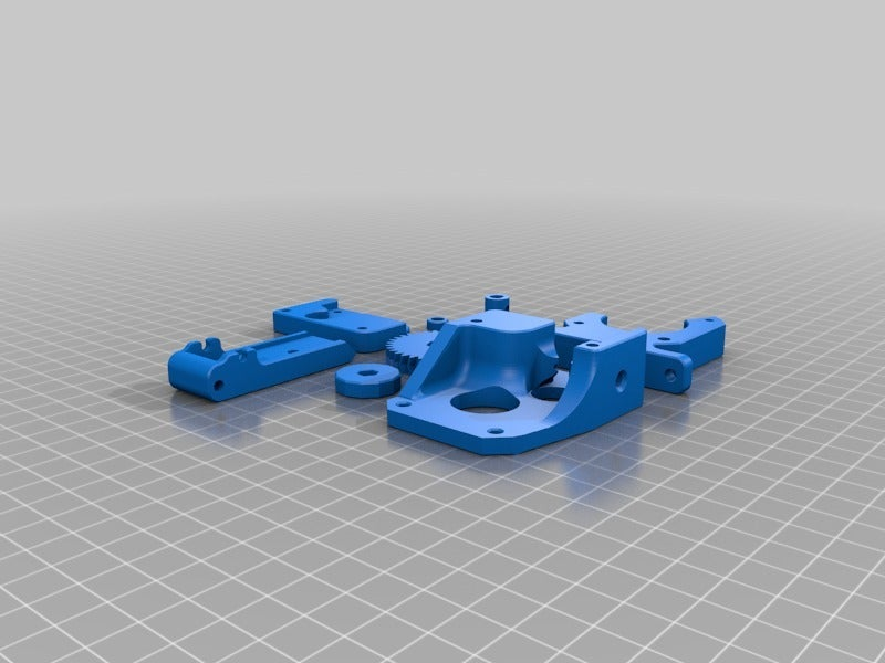 Free STL file Geared Bowden Extruder using Bondtech gears 🔧 (STEP)・3D ...