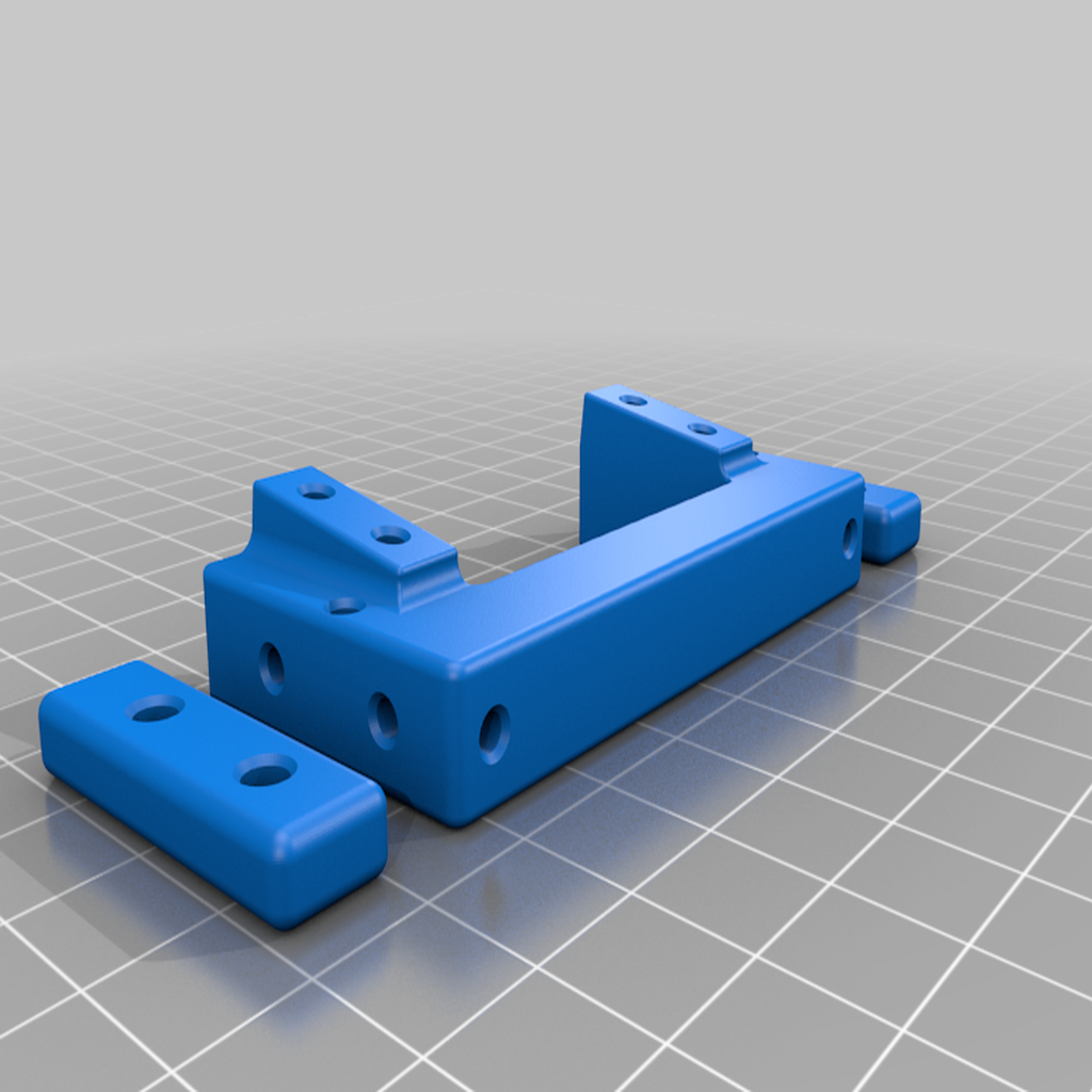 Free STL file HG P407 / Tamiya Bruiser Front Servo Mount Revisited 🚗 ・3D printer design to