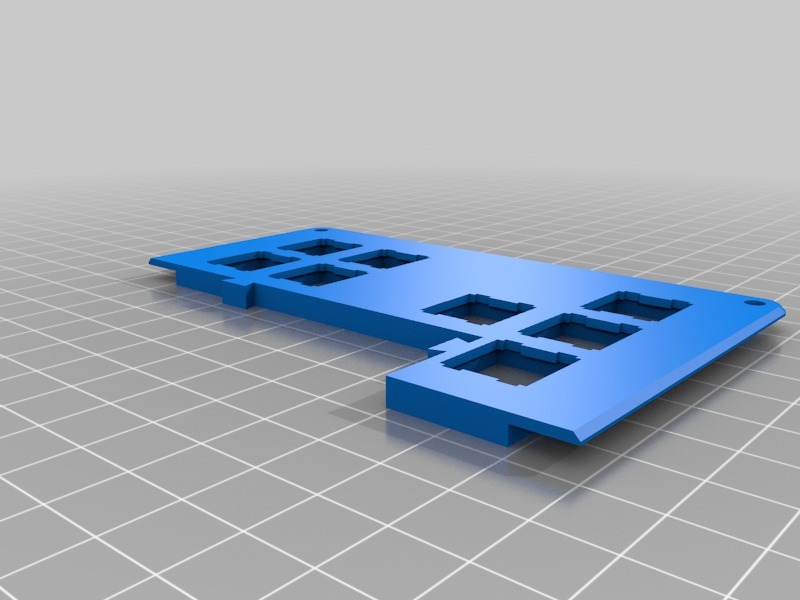 Free STL file Custom 68Key Mechanical Keyboard Case ⌨️ ・3D printing