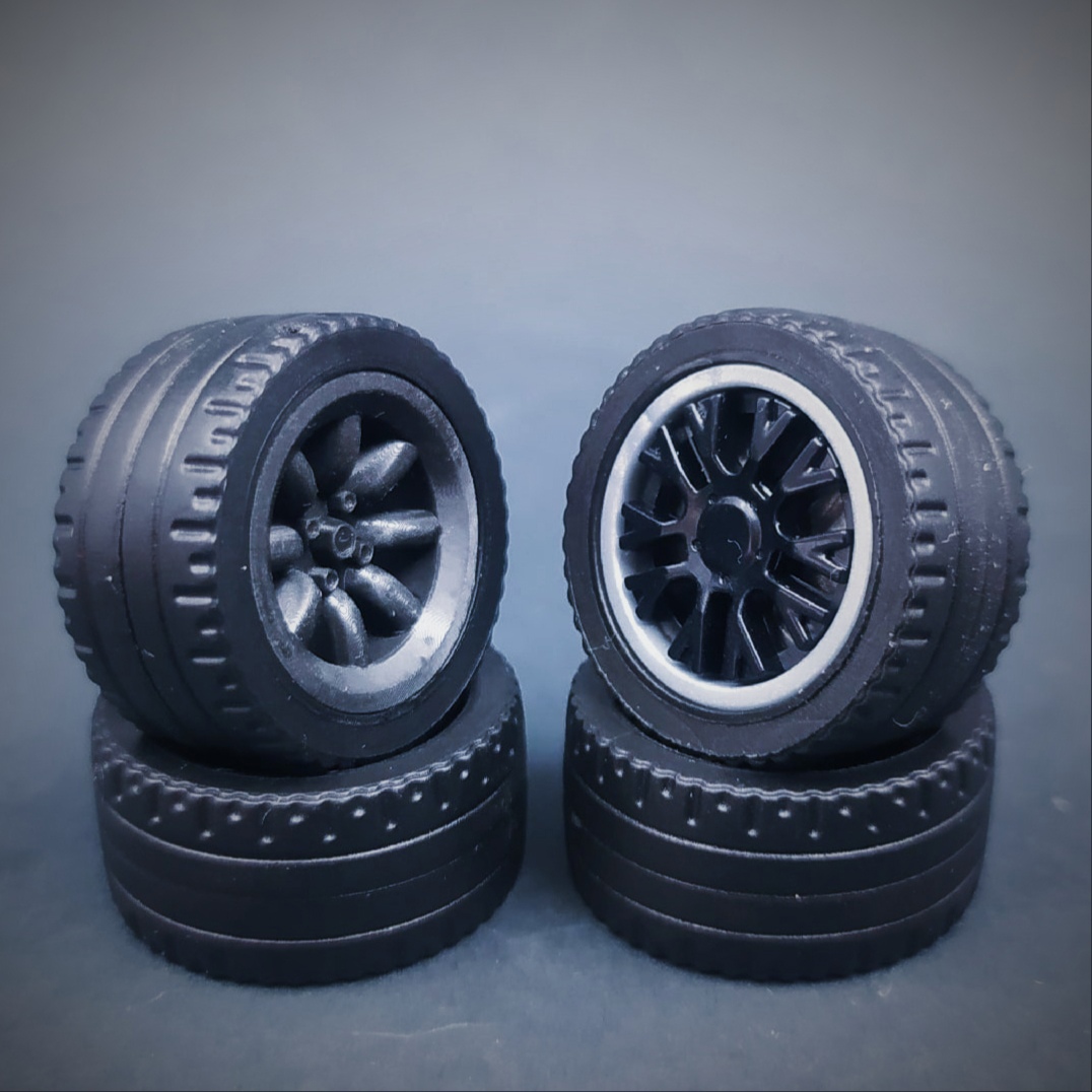 🧱 BRICK Watanabe style wheel・ STL File for 3D printing・Cults
