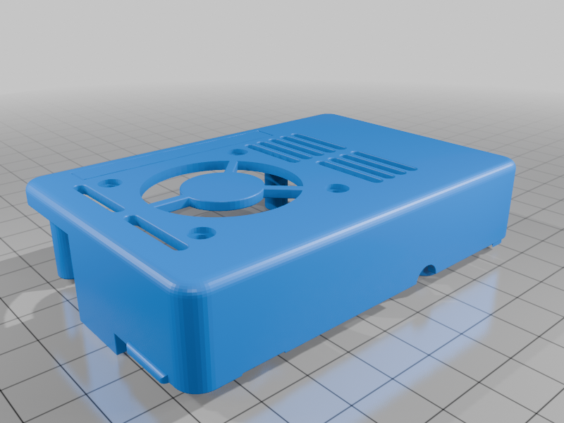 Archivo 3D gratis Raspberry Pi 4B Octoprint Case with 40 mm Fan 🧞‍♂️ ...