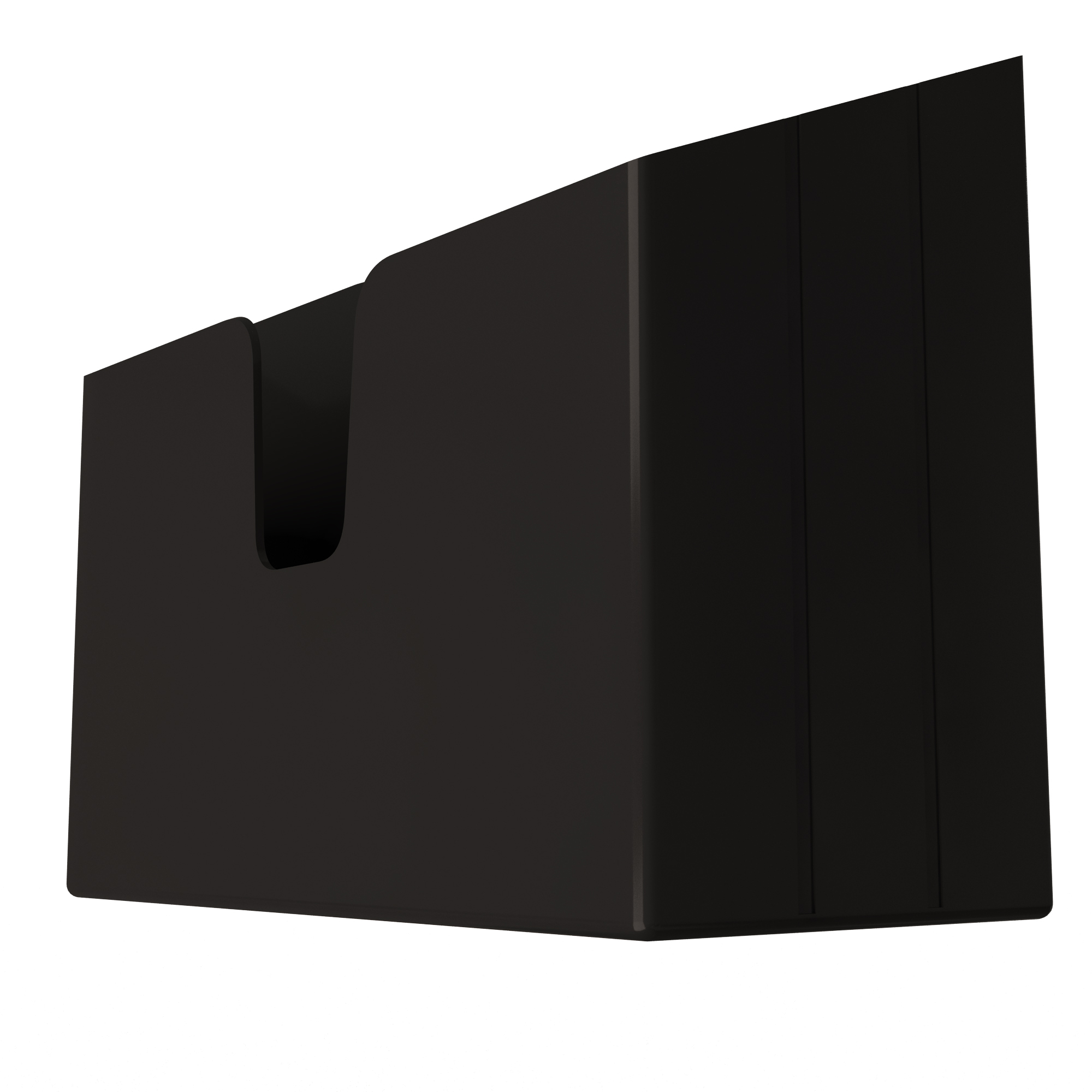 📁 Horizontal Folder Organizer Black 02・ 3D File for ・Cults