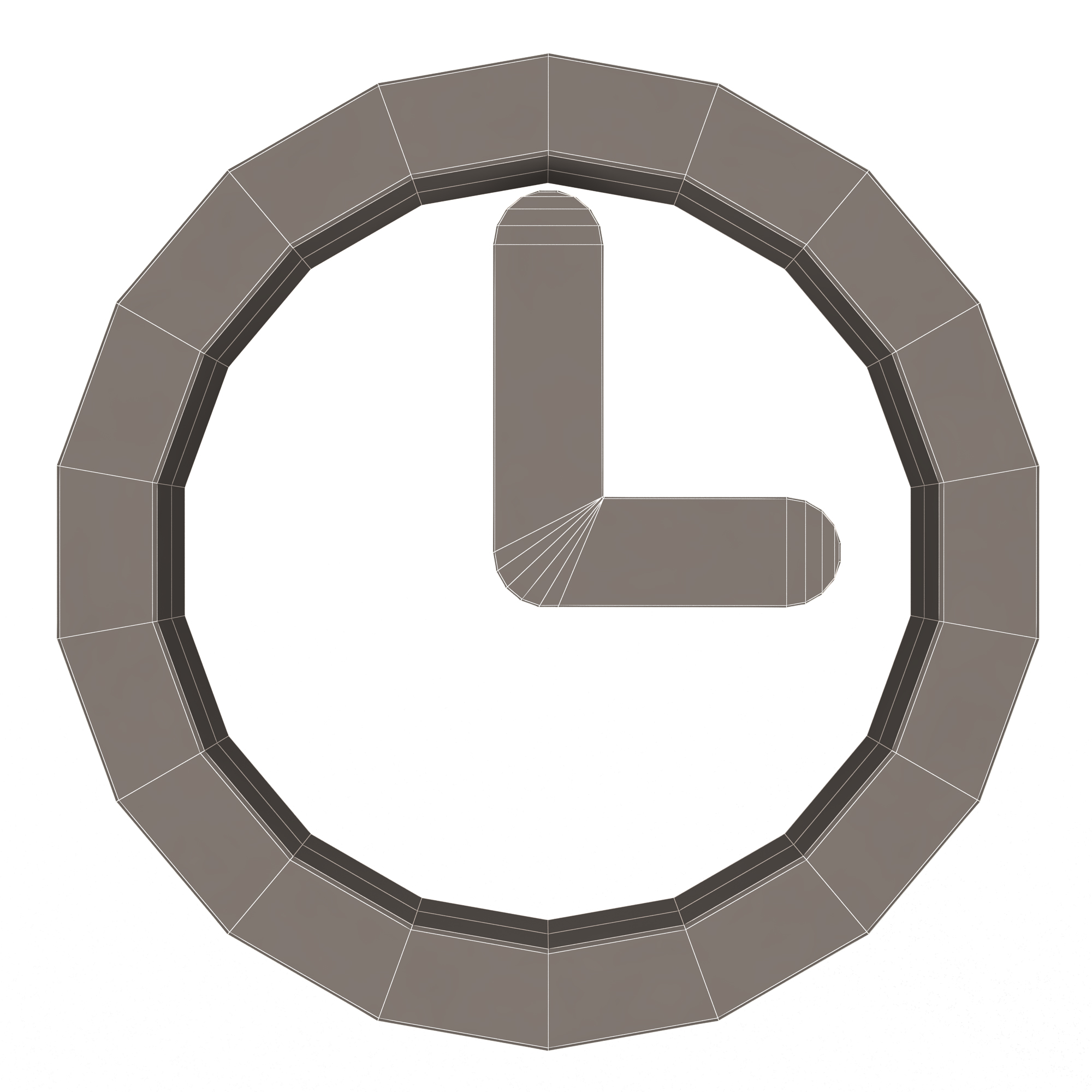 3D file Clock Symbol 🕰️ ・3D printable model to download・Cults