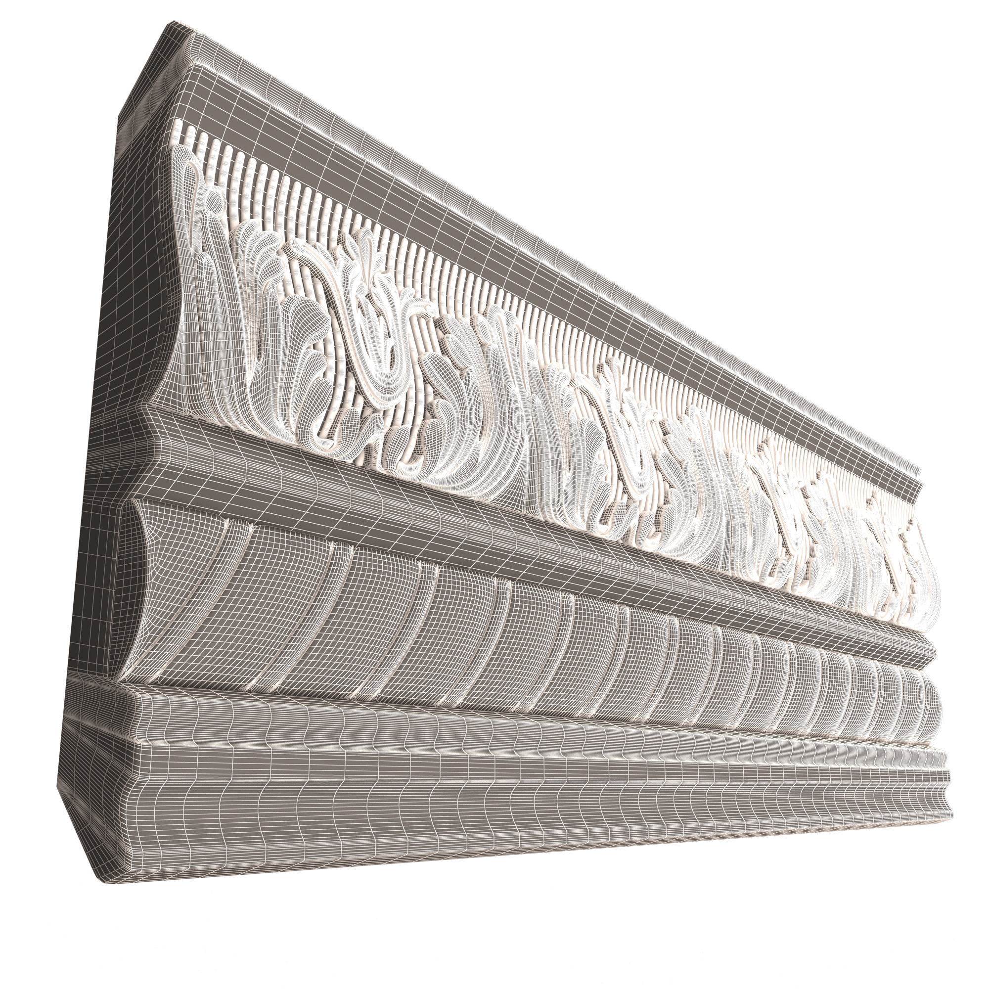 3D file Cornice Decoration Molding 02 🎨 ・3D print object to download・Cults
