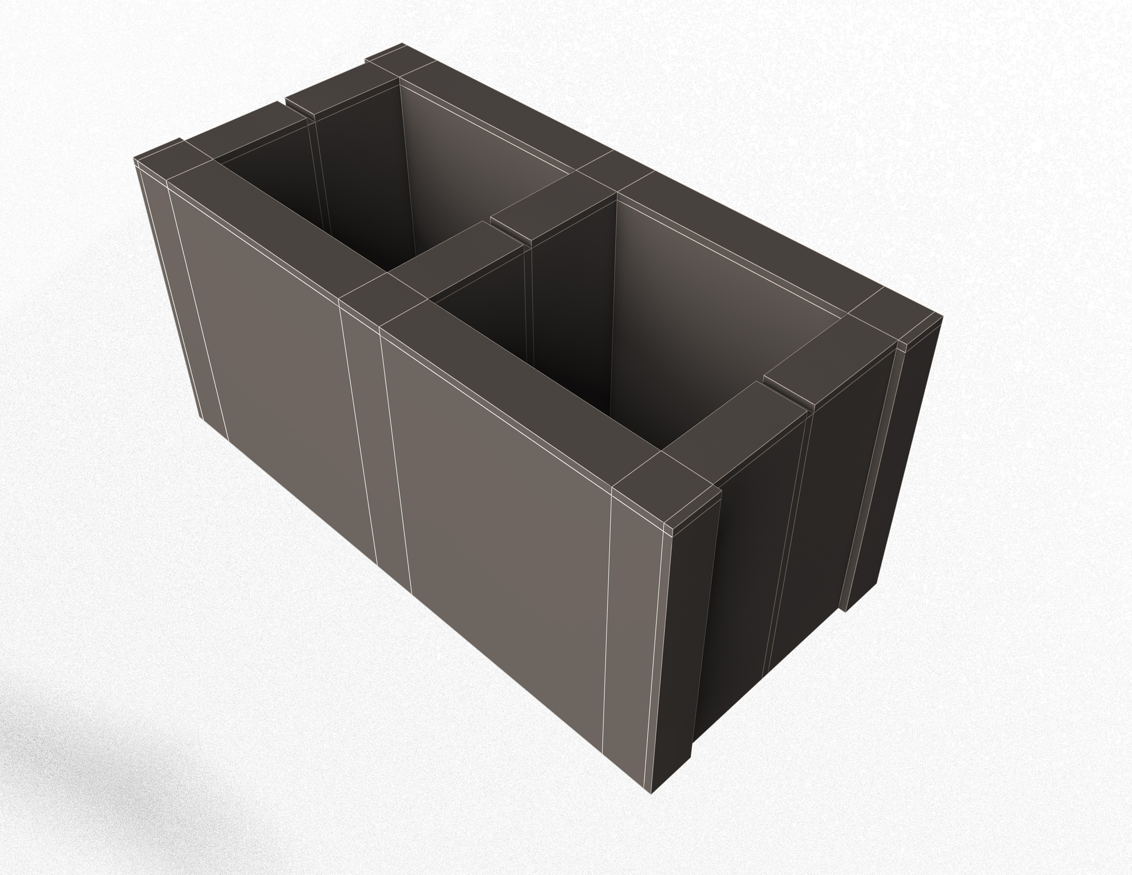 🏗️ Cinder Block・ 3D File for ・Cults