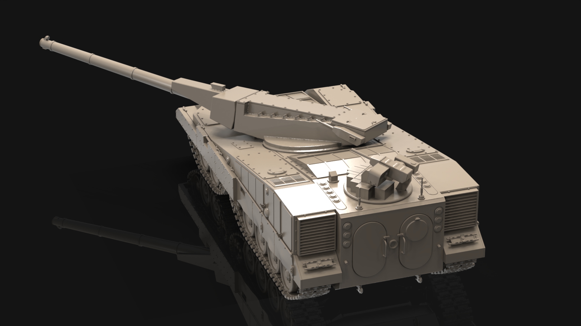 🪖 Object-490 1/35 SCALE 3D print model・Free 3D File for