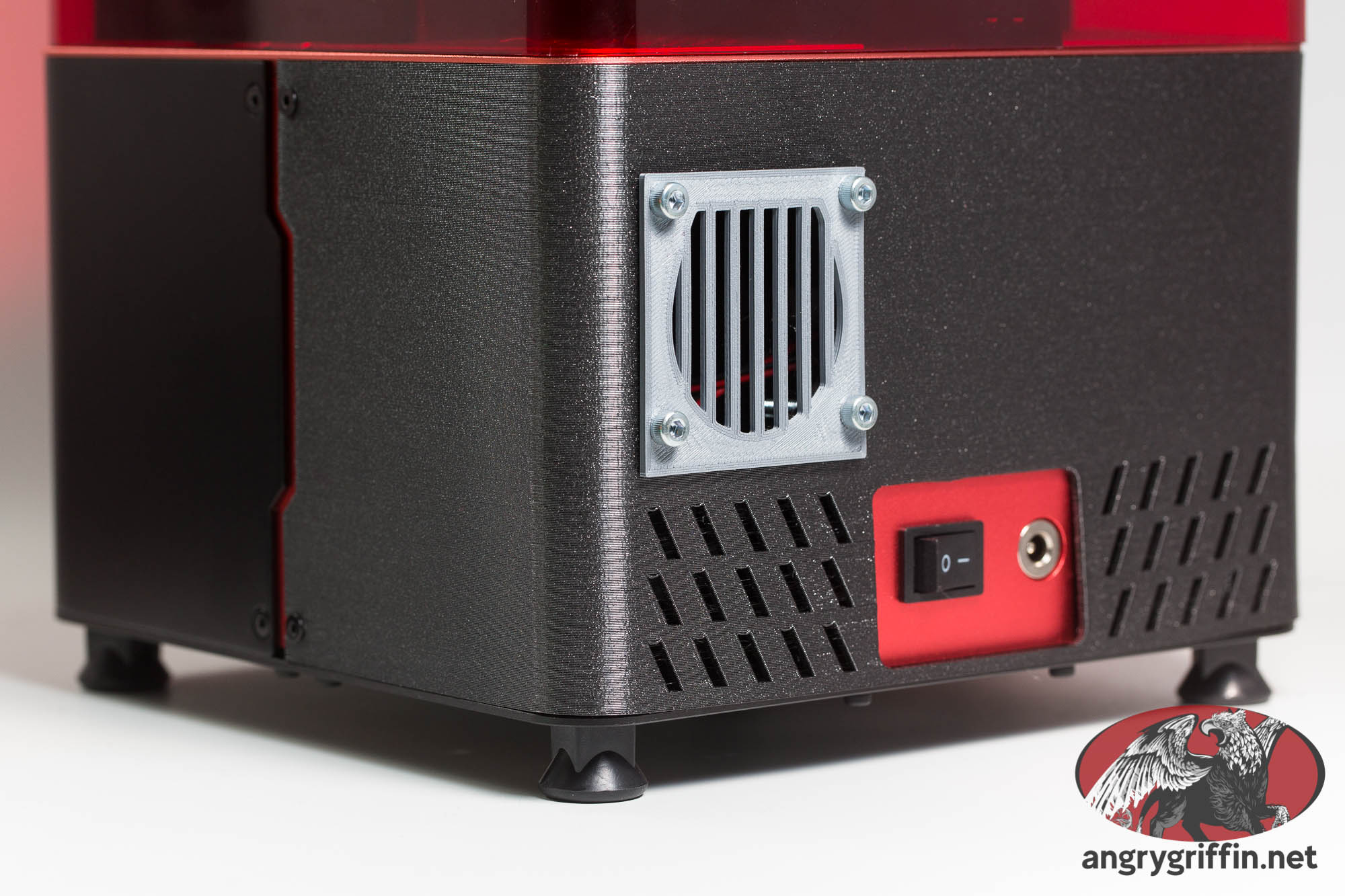 STL-Datei Elegoo Mars 2 Pro Lüfter 90 Grad Adapter und Backplate 