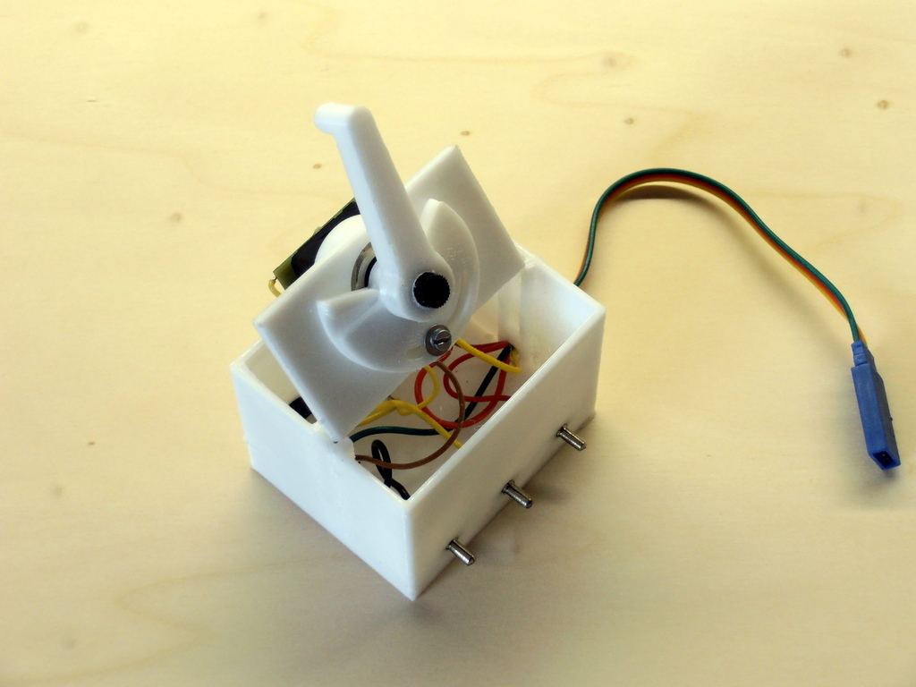 Free STL file Switch control with servo tester 🎛️ ・3D printing idea to ...