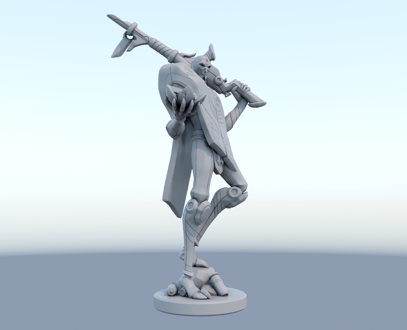🎲 jhin League of Legends 3D print model・ STL File for ・Cults
