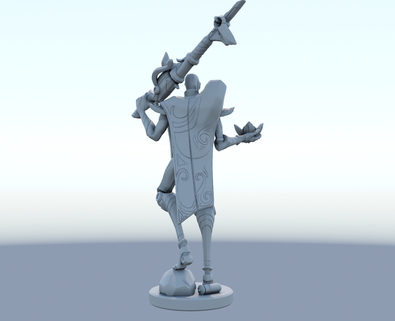 🎲 jhin League of Legends 3D print model・ STL File for ・Cults