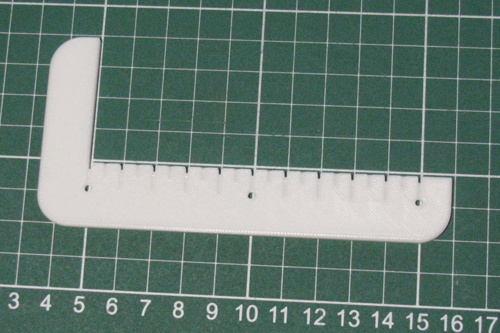 📏 Simple CG Ruler for RC Planes・Free 3D File for ・Cults