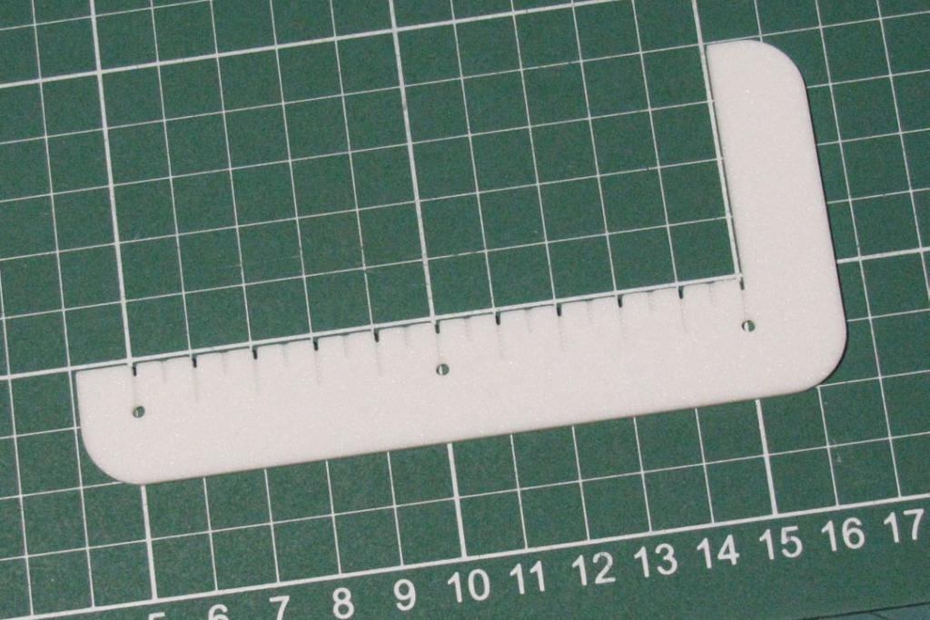 📏 Simple CG Ruler for RC Planes・Free 3D File for ・Cults