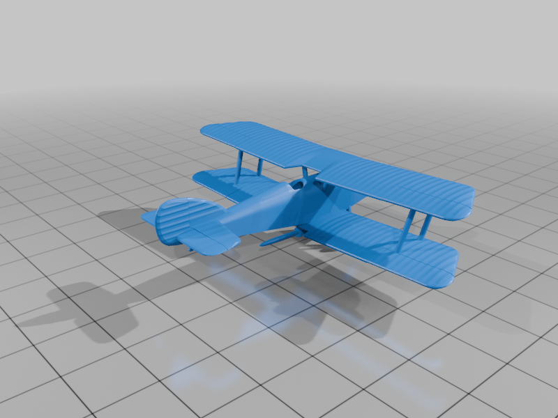 Free 3D file Martinsyde Buzzard (1/144) 🎲 ・3D printer design to ...