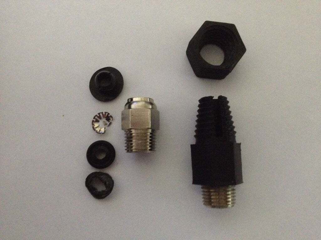🧵 Tapered thread bowden coupling PC4-M5, PC4-M6, PC4-M10・Free STL File ...
