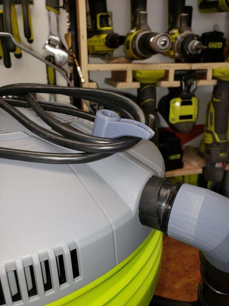 Free STL file Home Depot Buckethead vacuum cord hook 🪝 ・3D printer