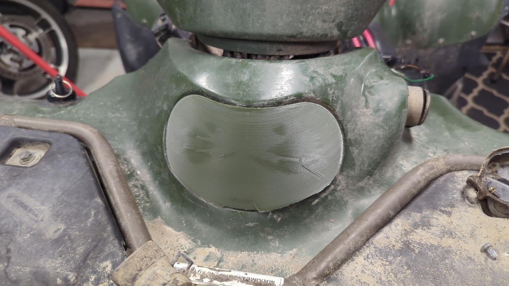🧢 Kawasaki KVF650 Prairie Front Fender Cap 2002-05 PN 11065-1204