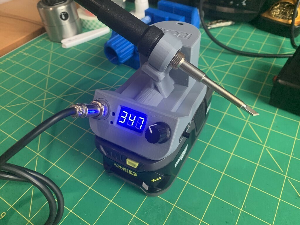 Free 3D file Hakko T12 & Ryobi Soldering Station 🚉 ・3D printable model