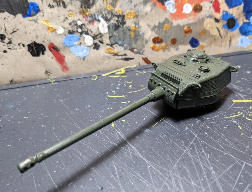 STL file DUST 1948 ALLIED WALKER TURRET KIT (Flame & 75mm) 🌬️・3D