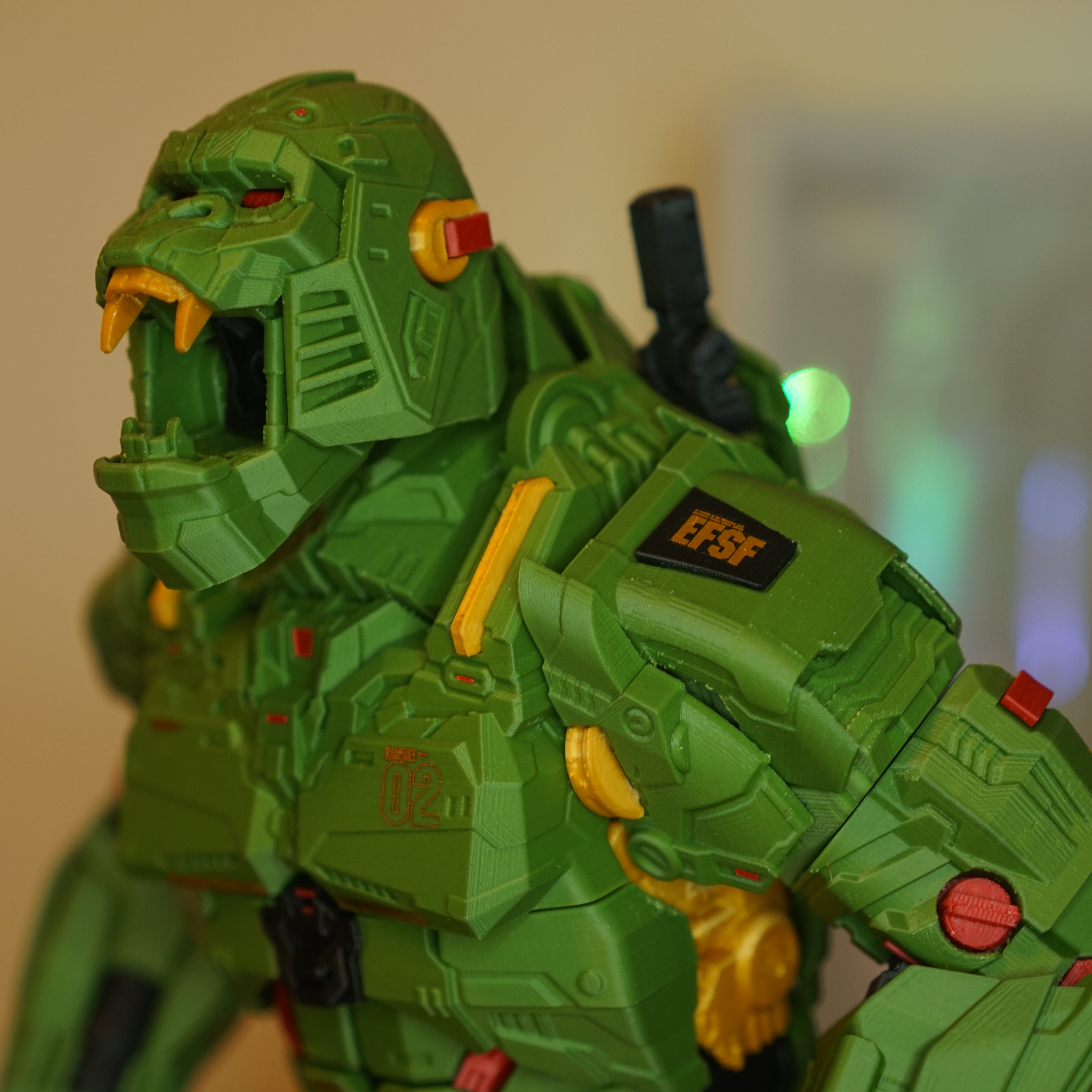 Mecha king kong 自作(70%scale) 3D Printable Mecha King Kong by Toymakr3d