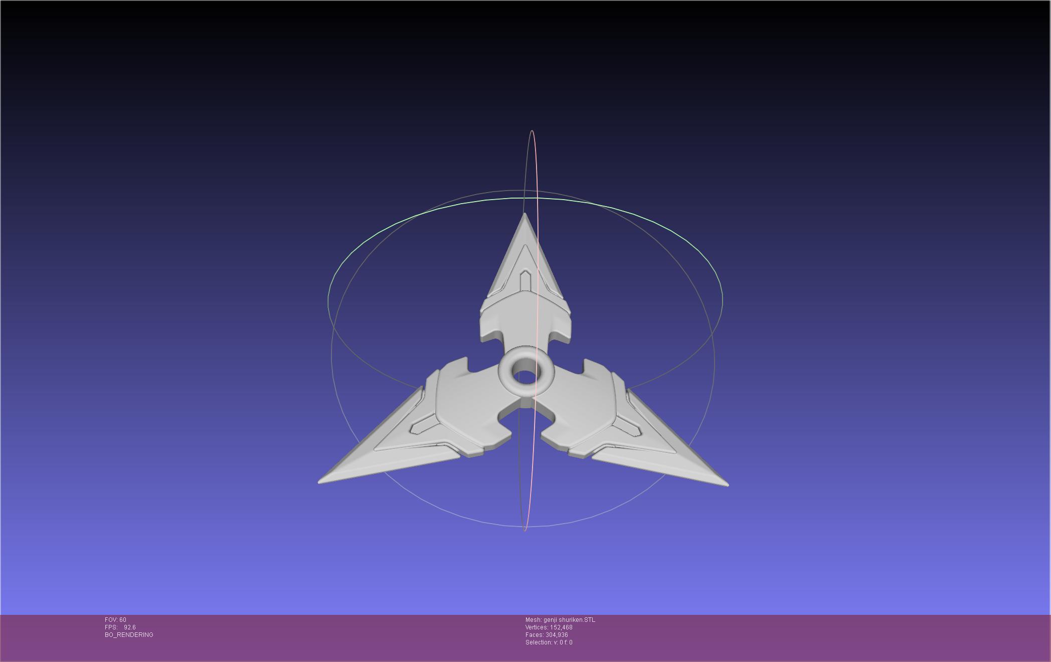 STL file Overwatch Genji Shuriken 🔫 (OBJ and STEP)・3D printable model to download・Cults
