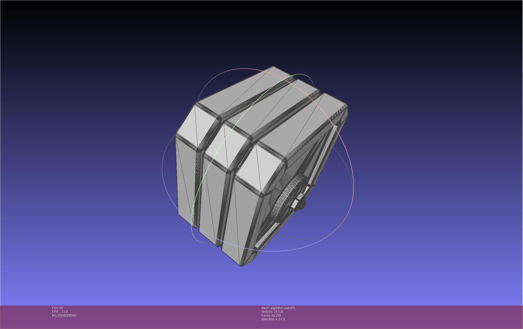 STL file TENET Algorithm Basic Printable Models 🎬 (OBJ, 3MF, DXF, and ...