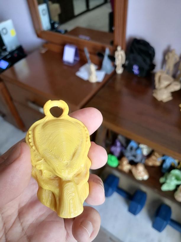 🗝️ PREDATOR KEYCHAIN・Free OBJ File for ・Cults