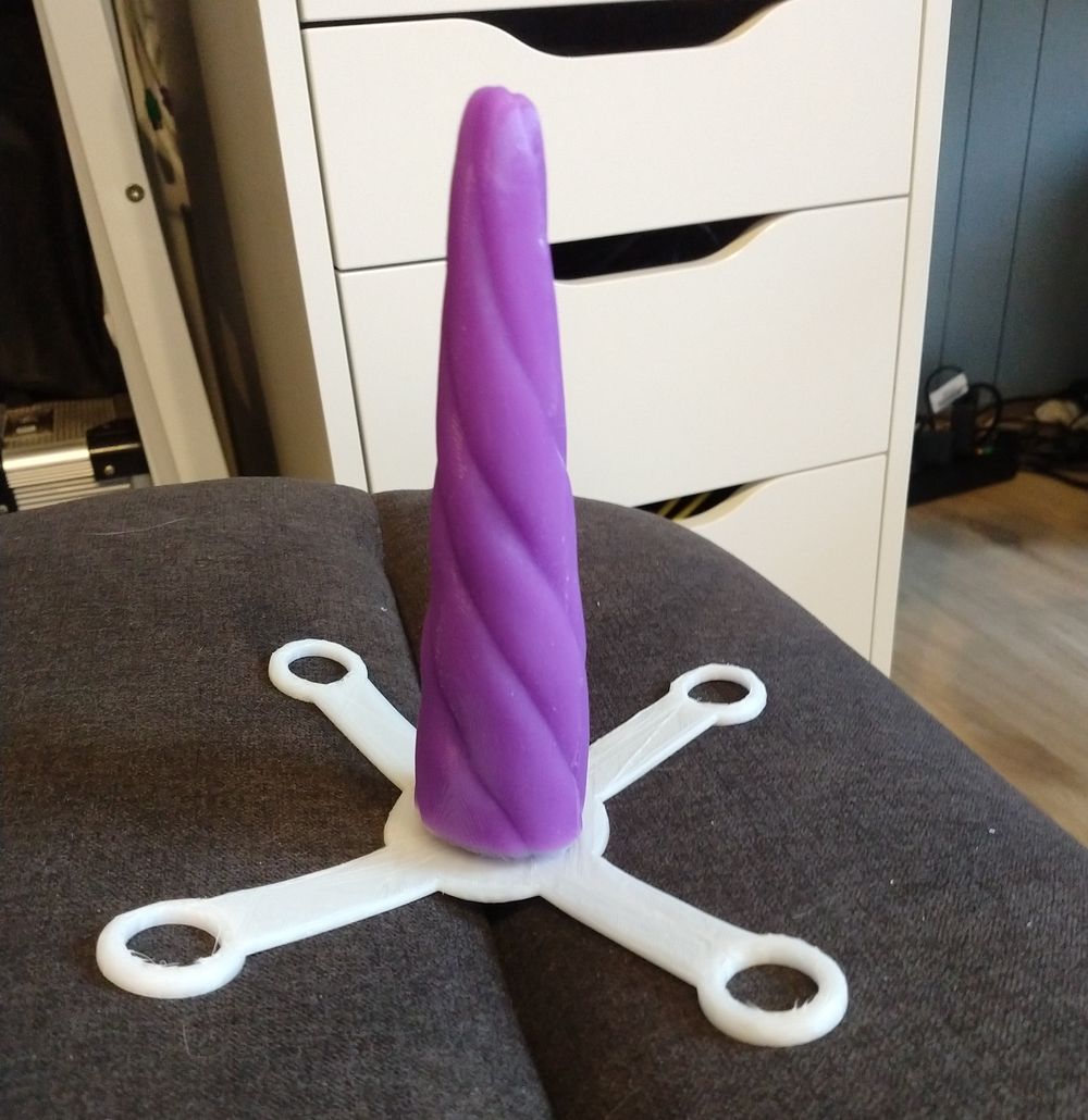 Vac-U-Lock Dildo holder STL File for Cults Vac-U-Lock Dildo holder STL File for Cults