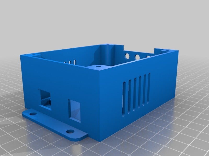 Archivo STL gratis Caja para Arduino UNO, CNC Shield y ventilador 60x60 ...