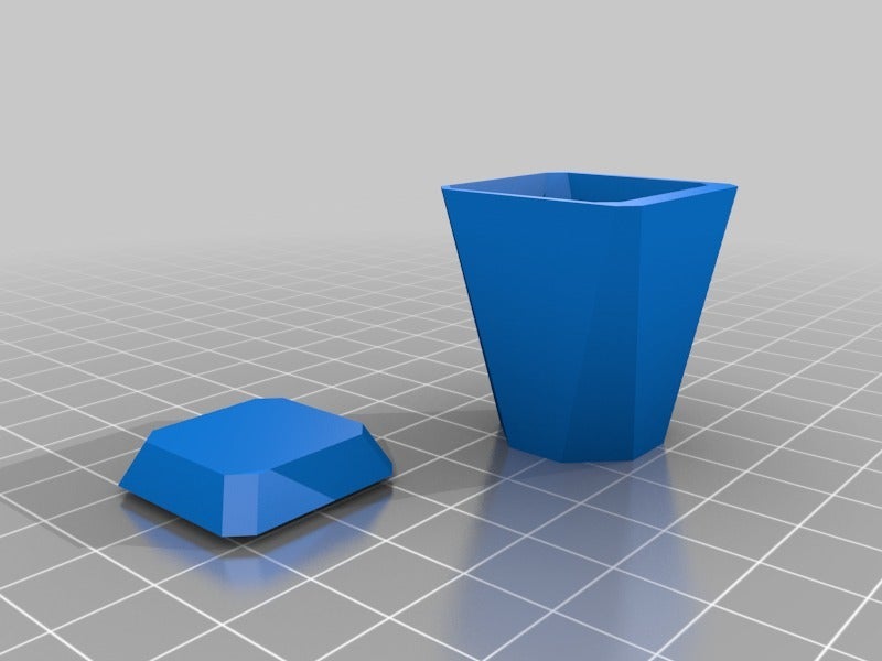 Free STL file Mini Desktop Waste Bin 🏠 ・3D print model to download・Cults