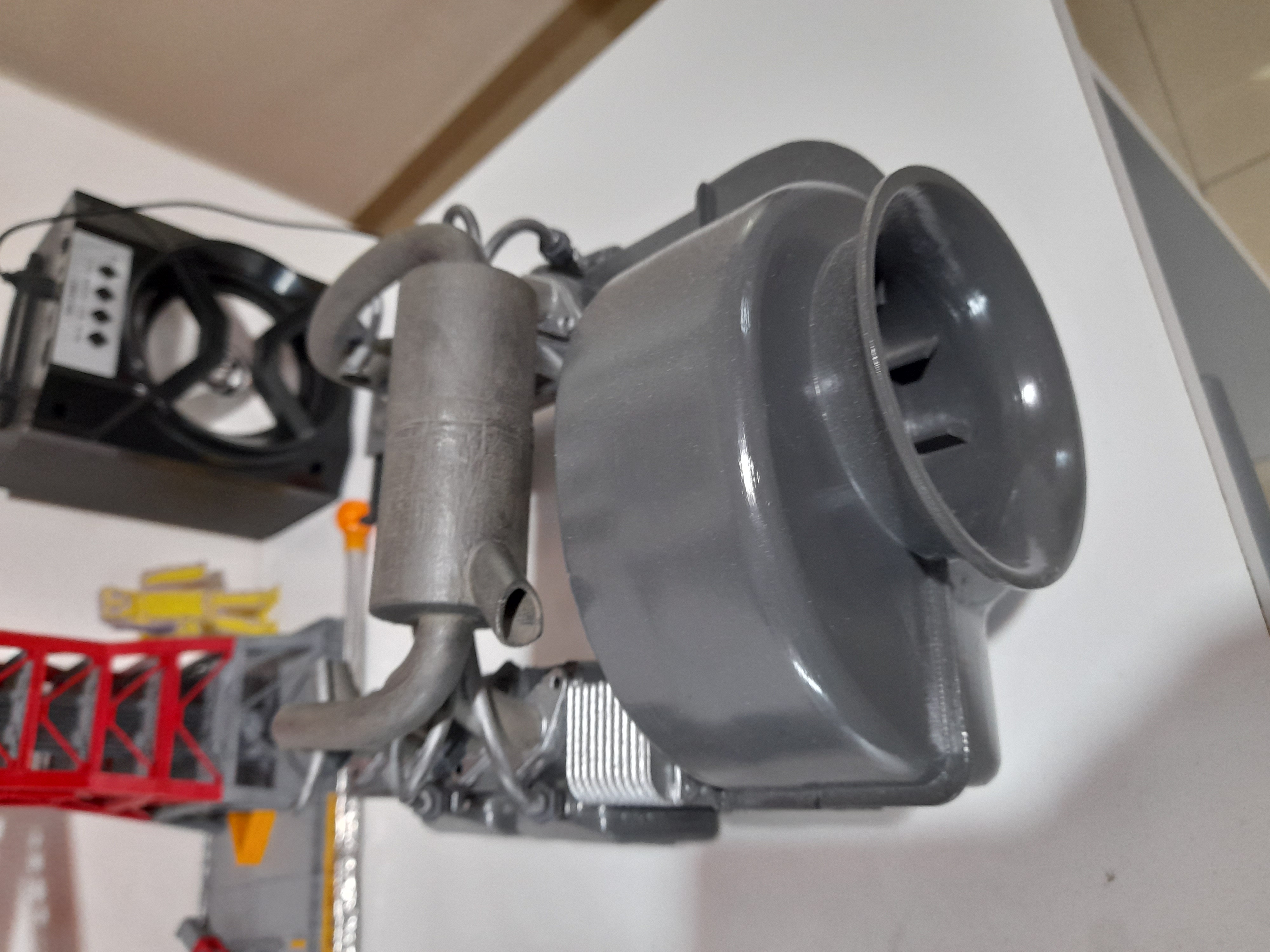 Free STL file Robinson R22 Scale engine for rc model 🚁 (OBJ)・3D printer ...
