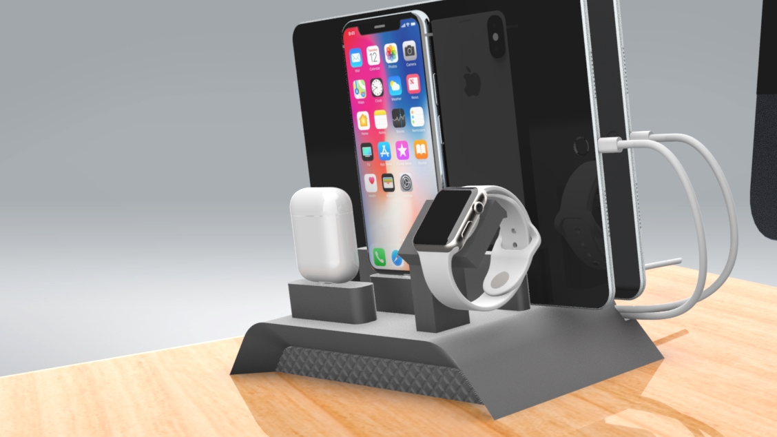 3d Print Charging Box Apple Apple Pro Docking Station・ STL File