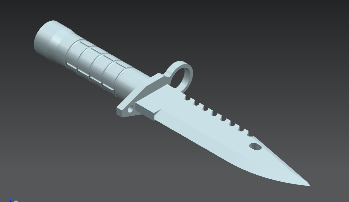 Free STL file M9 Bayonet Knife 🔪 ・3D printing model to download・Cults