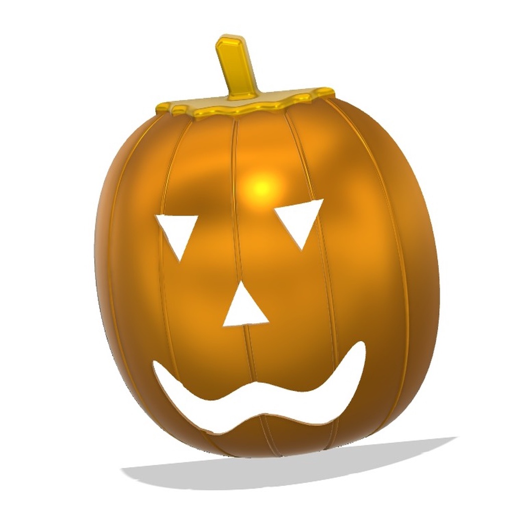 🎃 Pumpkin mask・Free STL File for ・Cults
