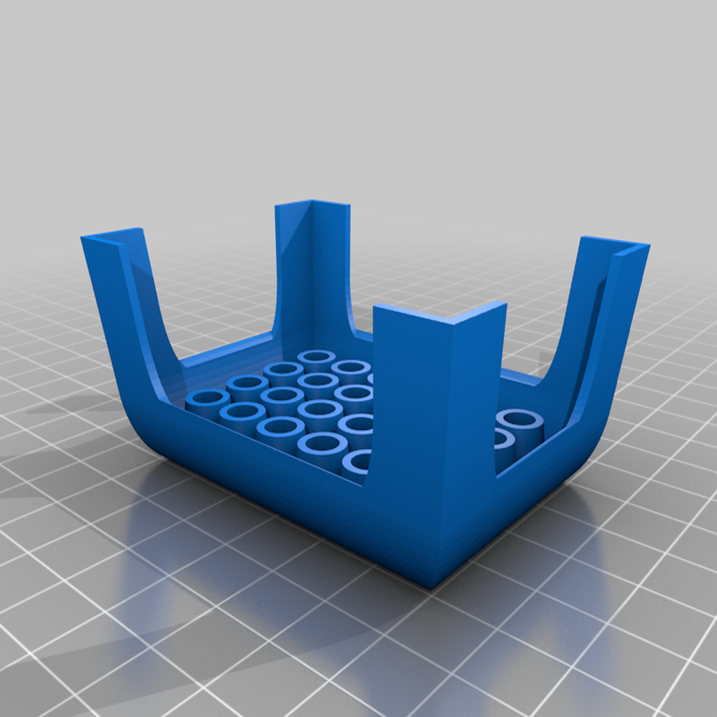 Free STL file Portoir pour microtubes PCR 0.2 mL - PCR microtubes rack ...