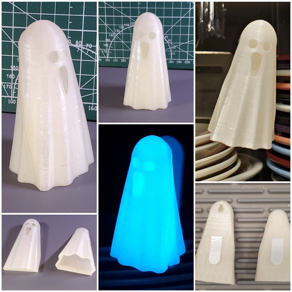 Window 3d Ghost 🪟 Ghosts in the Window (or Wall)・3D Print・Cults