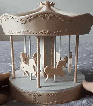🎠 Carousel・ STL File for 3D printing・Cults