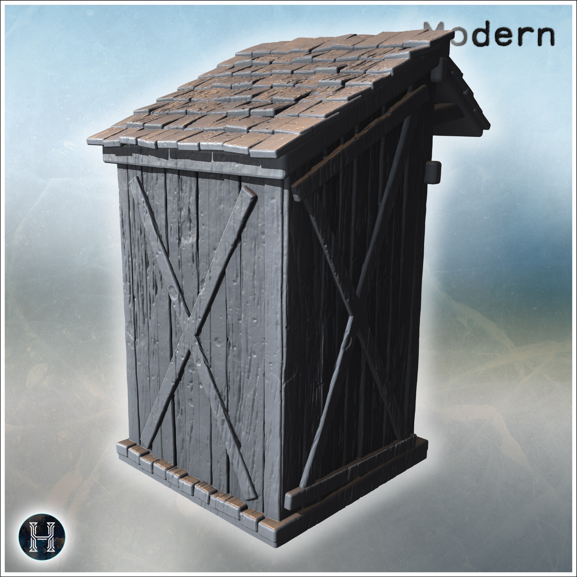 Fresh Look at Medieval Wooden Outhouse For Villages Farms And Rural Settlements 1