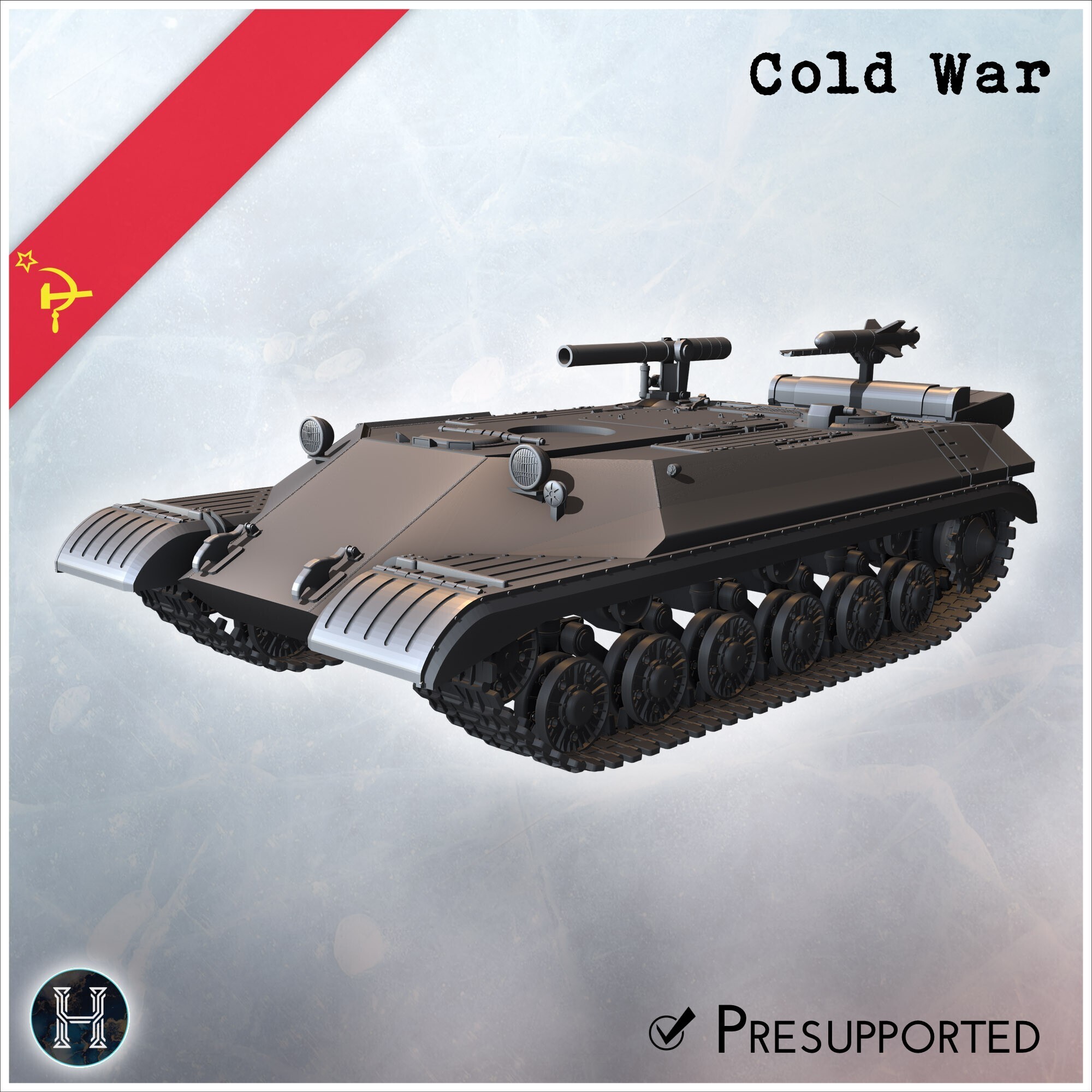 🪖 Objekt 282 missile tank destroyer - Soviet Union Communism Red Army ...