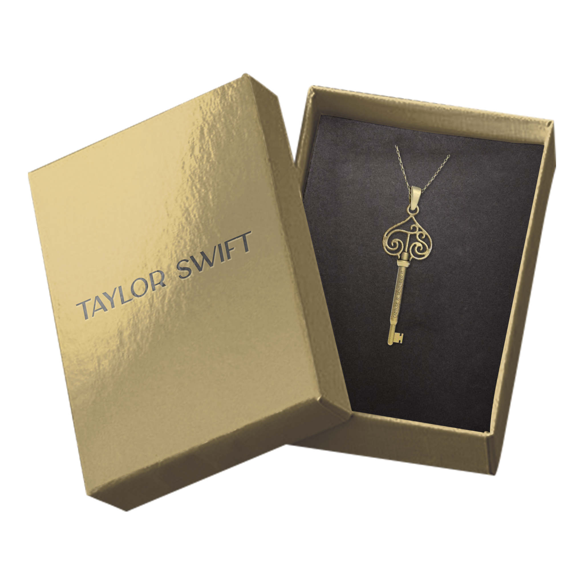 🔑 Taylor Swift TS Vault Key Necklace Fearless Album Merch