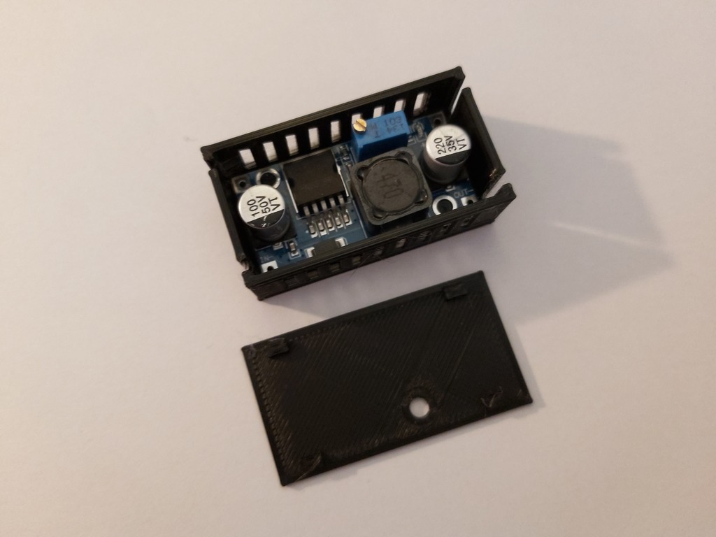 Free 3D file Buck Converter - Thin Compact Case (LM-2596) 🔧・3D ...
