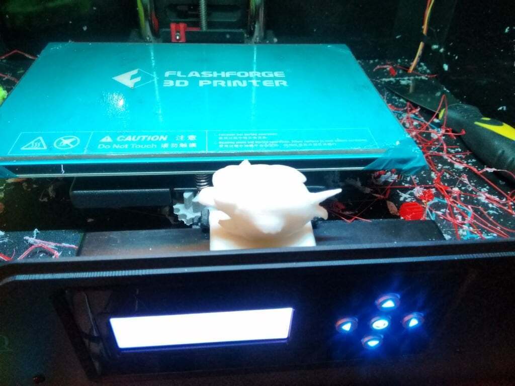 3D printable Creator Pro SD Card Cover Assembly (hinged)・Cults