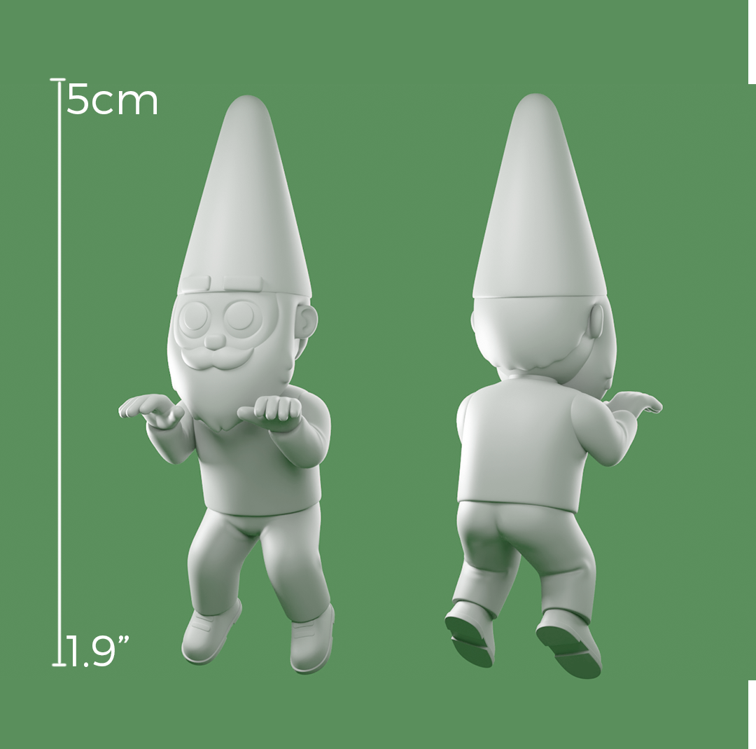 Pygobject Gnome 🌿 Potting Gnome・Free STL File for 3D printing・Cults